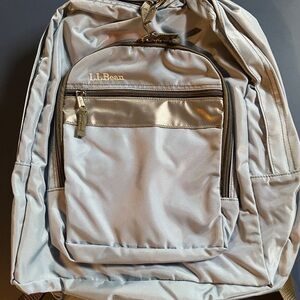 L.L. Bean Original Book Pack Grey / Gray Lake New